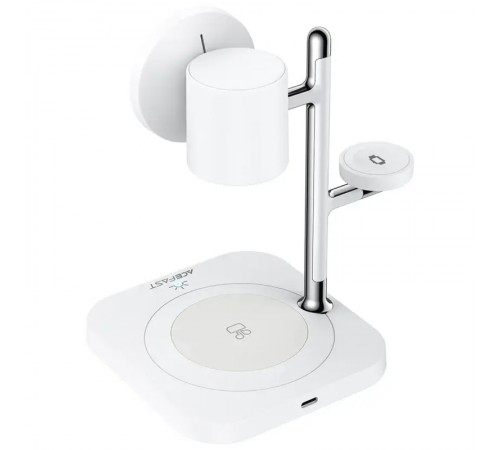 БЗП Acefast E39 desktop 4in1 Qi2 32.5W White
