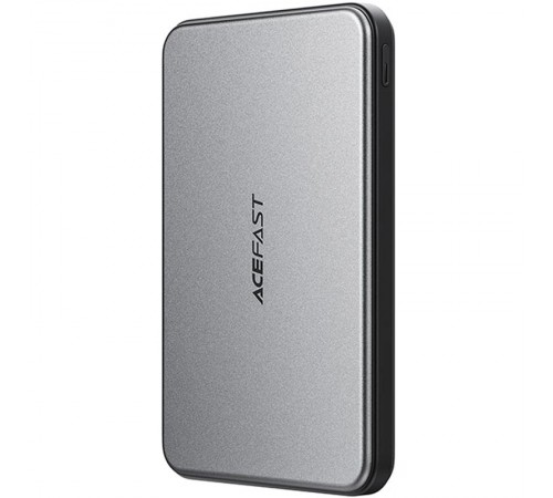 Портативний ЗП Power Bank Acefast M30 PD20W з БЗП with cable 5000 mAh Black