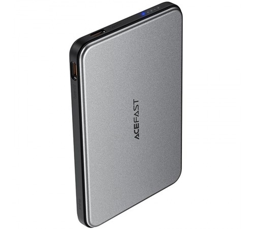 Портативний ЗП Power Bank Acefast M30 PD20W з БЗП with cable 5000 mAh Black