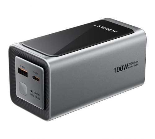 Портативний ЗП Power Bank Acefast M33 100W 20000 mAh Metal gray