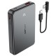 Портативний ЗП Power Bank Acefast M31 PD22.5W з БЗП with cable 10000 mAh Black