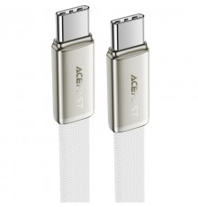 Дата кабель Acefast C24-03 Type-C to Type-C 60W (1.2m) White