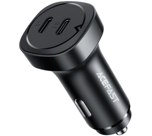 АЗП Acefast B2 PD36W+PD36W total 72W (2USB-C) Black