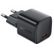 МЗП Acefast A117 mini PD20W GaN (1USB-C) + кабель Type-C to Lightning Black