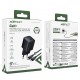МЗП Acefast A117 mini PD20W GaN (1USB-C) + кабель Type-C to Lightning Black