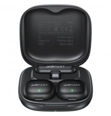 Петличний бездротовий мікрофон Acefast R1 Lightning Black