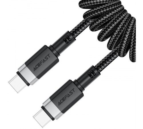 Дата кабель Acefast C14-03 Type-C to Type-C 60W (1.2m) Black