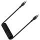 Дата кабель Acefast C14-03 Type-C to Type-C 60W (1.2m) Black