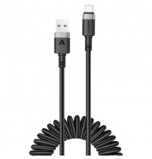 Дата кабель Acefast C14-04 USB to Type-C 3A (1.2m) Black