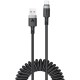 Дата кабель Acefast C14-04 USB to Type-C 3A (1.2m) Black