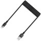 Дата кабель Acefast C14-04 USB to Type-C 3A (1.2m) Black