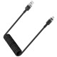 Дата кабель Acefast C14-04 USB to Type-C 3A (1.2m) Black