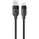 Дата кабель Acefast C16-04 USB to Type-C 3A (1.2m) Black
