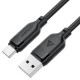 Дата кабель Acefast C16-04 USB to Type-C 3A (1.2m) Black