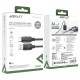 Дата кабель Acefast C16-04 USB to Type-C 3A (1.2m) Black