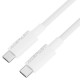 Дата кабель Acefast C18-03 Type-C to Type-C 60W (1.2m) White