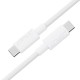 Дата кабель Acefast C18-03 Type-C to Type-C 60W (1.2m) White
