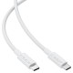 Дата кабель Acefast C18-03 Type-C to Type-C 60W (1.2m) White