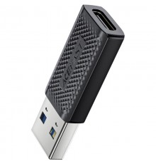 Перехідник Acefast J2 USB Male to Type-C Female USB3.0 Black