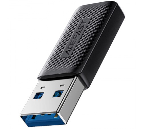 Перехідник Acefast J2 USB Male to Type-C Female USB3.0 Black