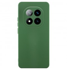 Чохол Silicone Cover Ummi Lakshmi Full Camera (AA) для Xiaomi Poco X7 Зелений / Dark green