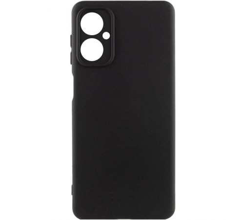 Чохол Silicone Cover Ummi Lakshmi Full Camera (AA) для Motorola Moto G55 5G Чорний / Black