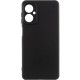 Чохол Silicone Cover Ummi Lakshmi Full Camera (AA) для Motorola Moto G55 5G Чорний / Black