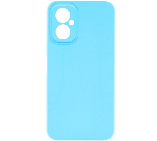 Чохол Silicone Cover Ummi Lakshmi Full Camera (AA) для Motorola Moto G55 5G Блакитний / Sky Blue