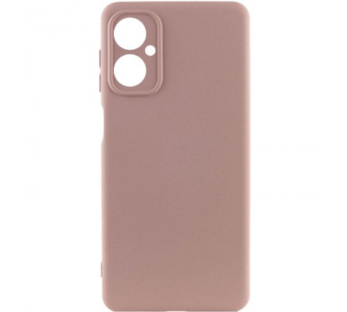 Чохол Silicone Cover Ummi Lakshmi Full Camera (AA) для Motorola Moto G55 5G Рожевий / Pink Sand