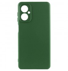 Чохол Silicone Cover Ummi Lakshmi Full Camera (AA) для Motorola Moto G55 5G Зелений / Dark green