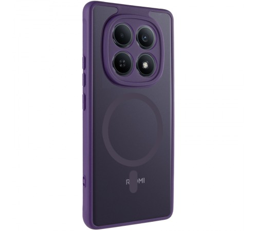 Чохол TPU Bloom with MagSafe для Xiaomi Redmi Note 15 4G/5G (EU) Purple
