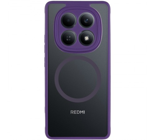 Чохол TPU Bloom with MagSafe для Xiaomi Redmi Note 15 4G/5G (EU) Purple