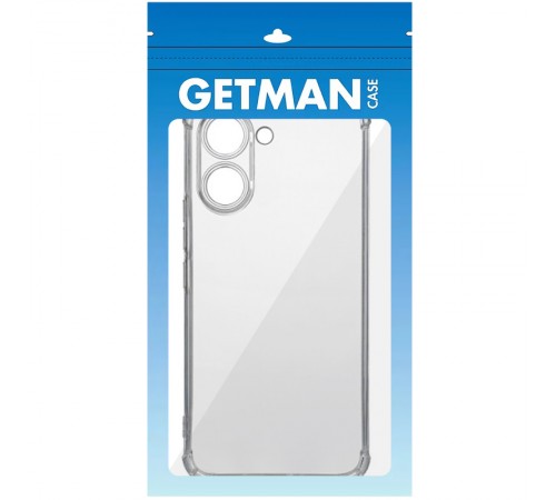TPU чохол GETMAN Ease logo посилені кути Full Camera для Xiaomi Poco X8 Pro Безбарвний (прозорий)
