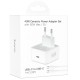 МЗП Hoco C161A Speed PD40W (1USB-C) + кабель Type-C to Type-C White