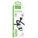 Дата кабель Hoco X110 Honorific USB to Type-C 3A (1m) Black