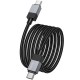 Дата кабель Hoco X110 Honorific USB to Type-C 3A (1m) Black