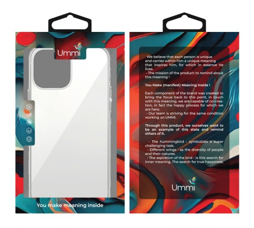 Чохол TPU Ummi transparent для Apple iPhone 11 Pro Max (6.5") Clear