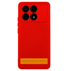 Чохол TPU GETMAN Liquid Silk Full Camera для Motorola Moto G15 4G / G15 Power / G17 / G17 Power Червоний / Dark Red