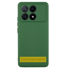 Чохол TPU GETMAN Liquid Silk Full Camera для Motorola Moto G15 4G / G15 Power / G17 / G17 Power Зелений / Dark green