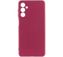 Чохол TPU GETMAN Liquid Silk Full Camera для Samsung Galaxy A27 Бордовий / Marsala