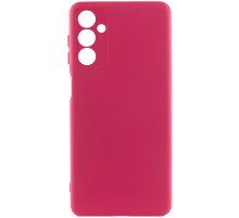 Чохол TPU GETMAN Liquid Silk Full Camera для Samsung Galaxy A27 Червоний / Dark Red