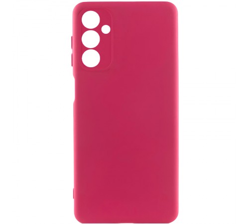 Чохол TPU GETMAN Liquid Silk Full Camera для Samsung Galaxy A27 Червоний / Dark Red