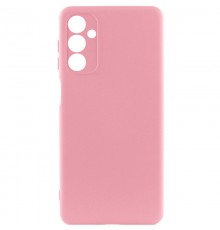 Чохол TPU GETMAN Liquid Silk Full Camera для Samsung Galaxy A27 Рожевий / Pink