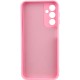 Чохол TPU GETMAN Liquid Silk Full Camera для Samsung Galaxy A27 Рожевий / Pink