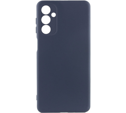 Чохол TPU GETMAN Liquid Silk Full Camera для Samsung Galaxy A27 Синій / Midnight Blue