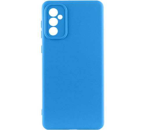 Чохол TPU GETMAN Liquid Silk Full Camera для Samsung Galaxy A27 Синій / Royal blue