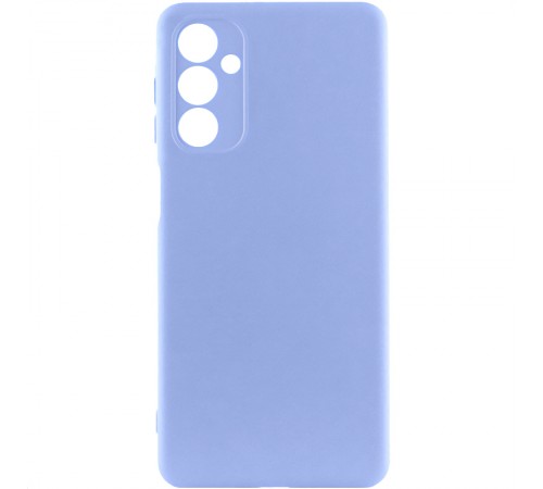 Чохол TPU GETMAN Liquid Silk Full Camera для Samsung Galaxy A27 Бузковий / Light purple