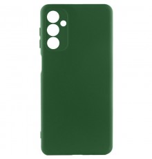 Чохол TPU GETMAN Liquid Silk Full Camera для Samsung Galaxy A27 Зелений / Dark green