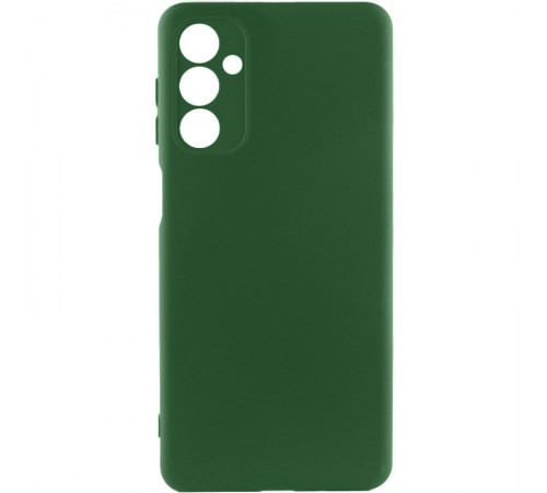 Чохол TPU GETMAN Liquid Silk Full Camera для Samsung Galaxy A27 Зелений / Dark green