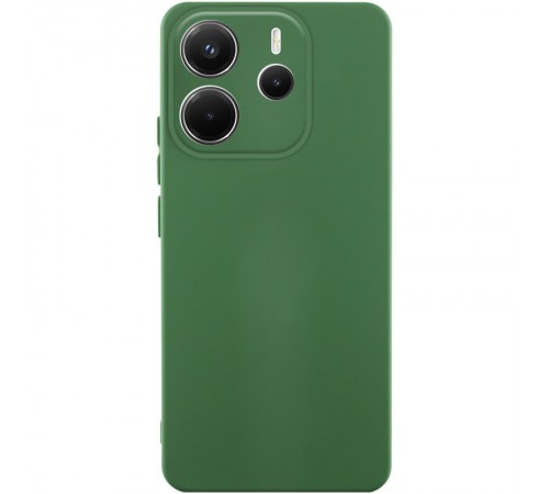Чохол TPU GETMAN Liquid Silk Full Camera для Xiaomi Redmi A7 Pro 4G / Poco C81 Зелений / Dark green